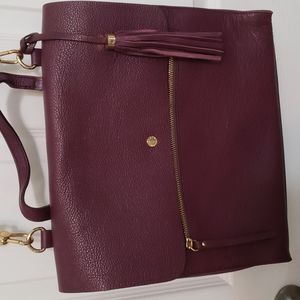 Isaac Mizrahi Pebble Leather Cross body Bag